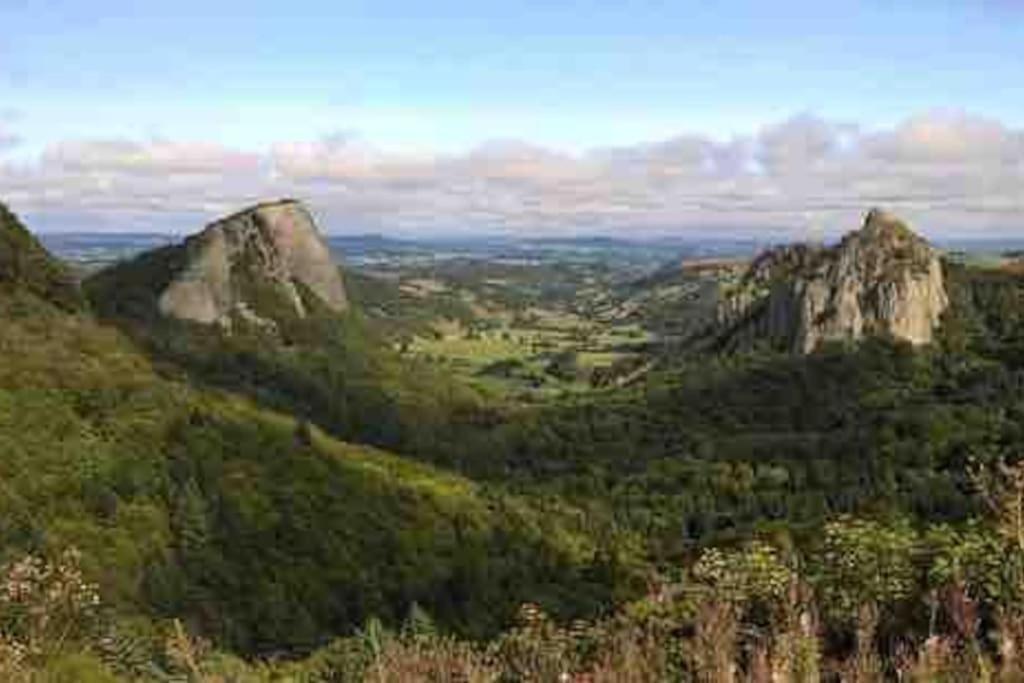 La Grange De La Gratade Villa Rochefort-Montagne Exteriör bild